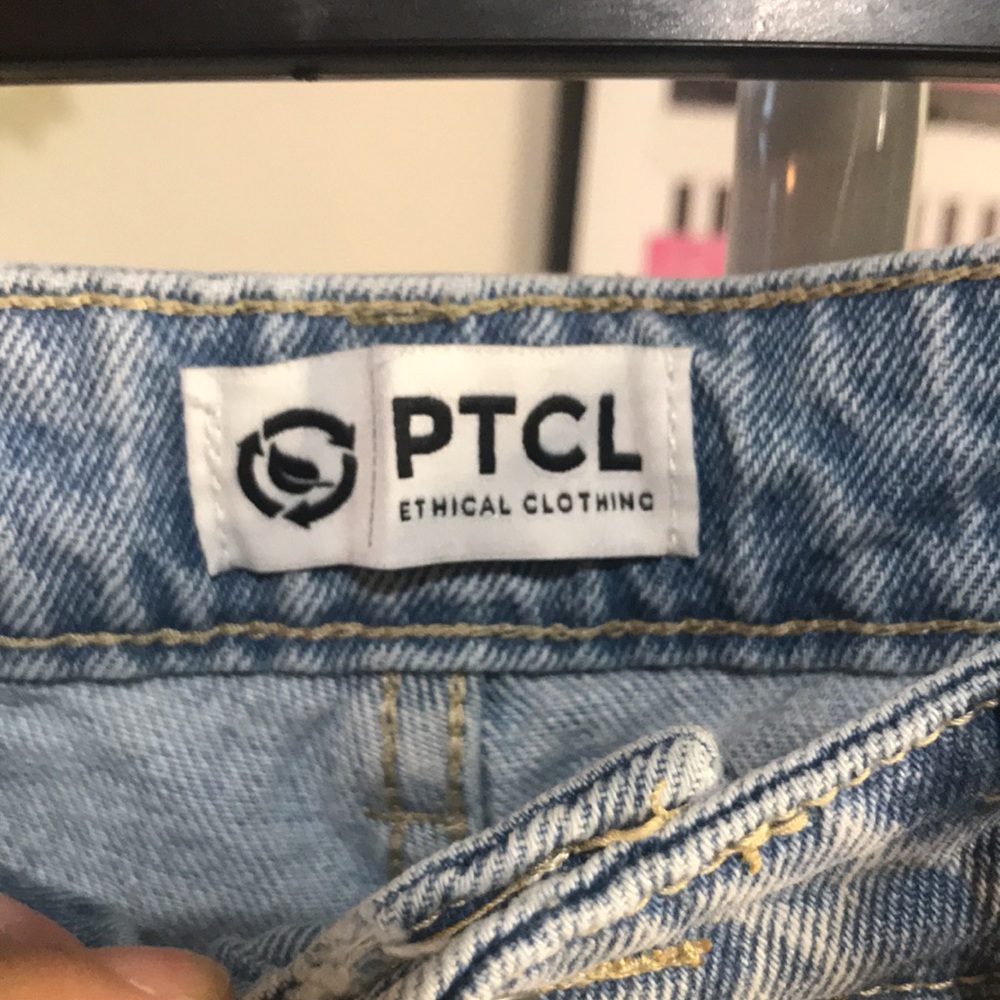 NWT PTCL High Rise Wide Leg Jeans 29 - Picture 4 of 10